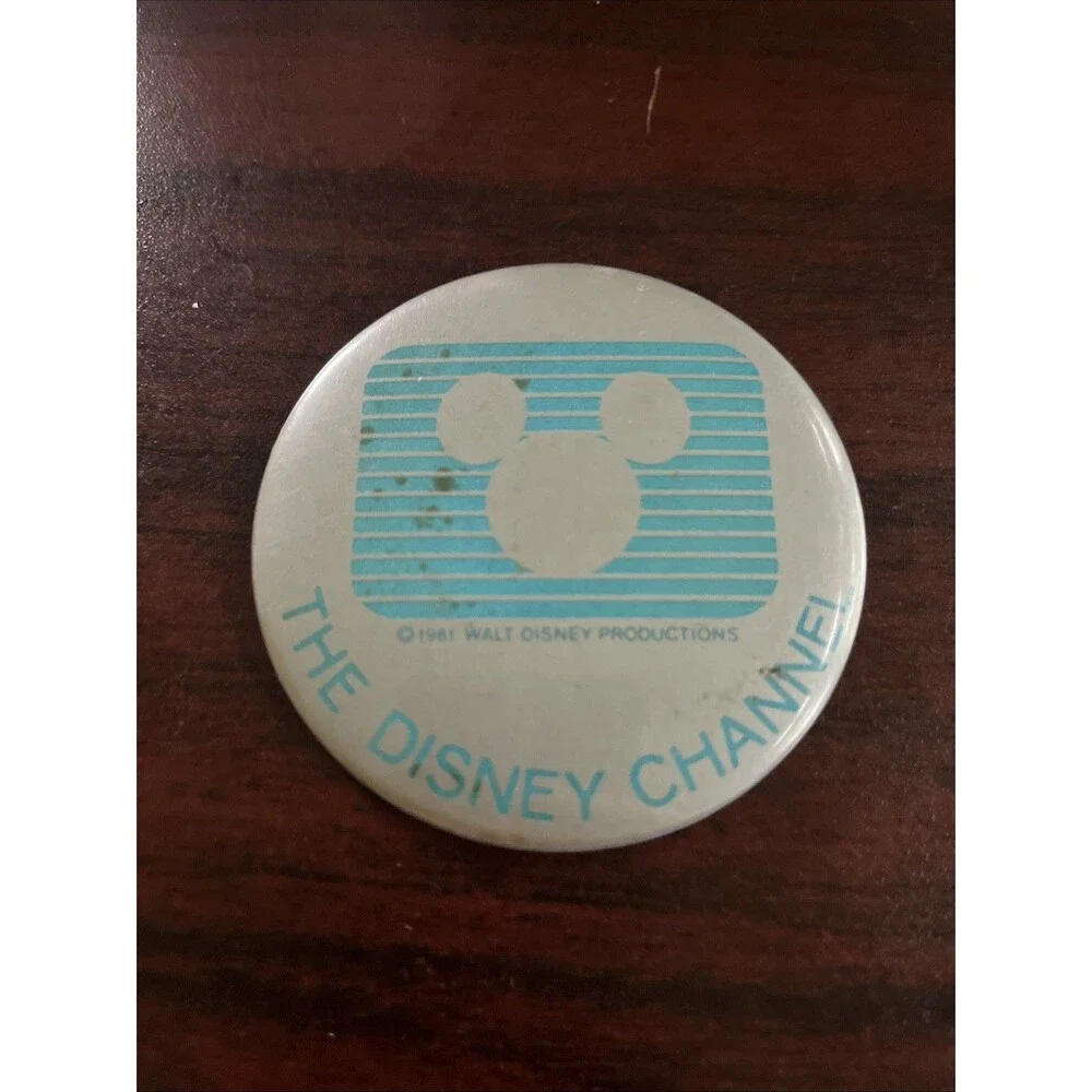 The‎ Disney Channel 1981 Button Pin